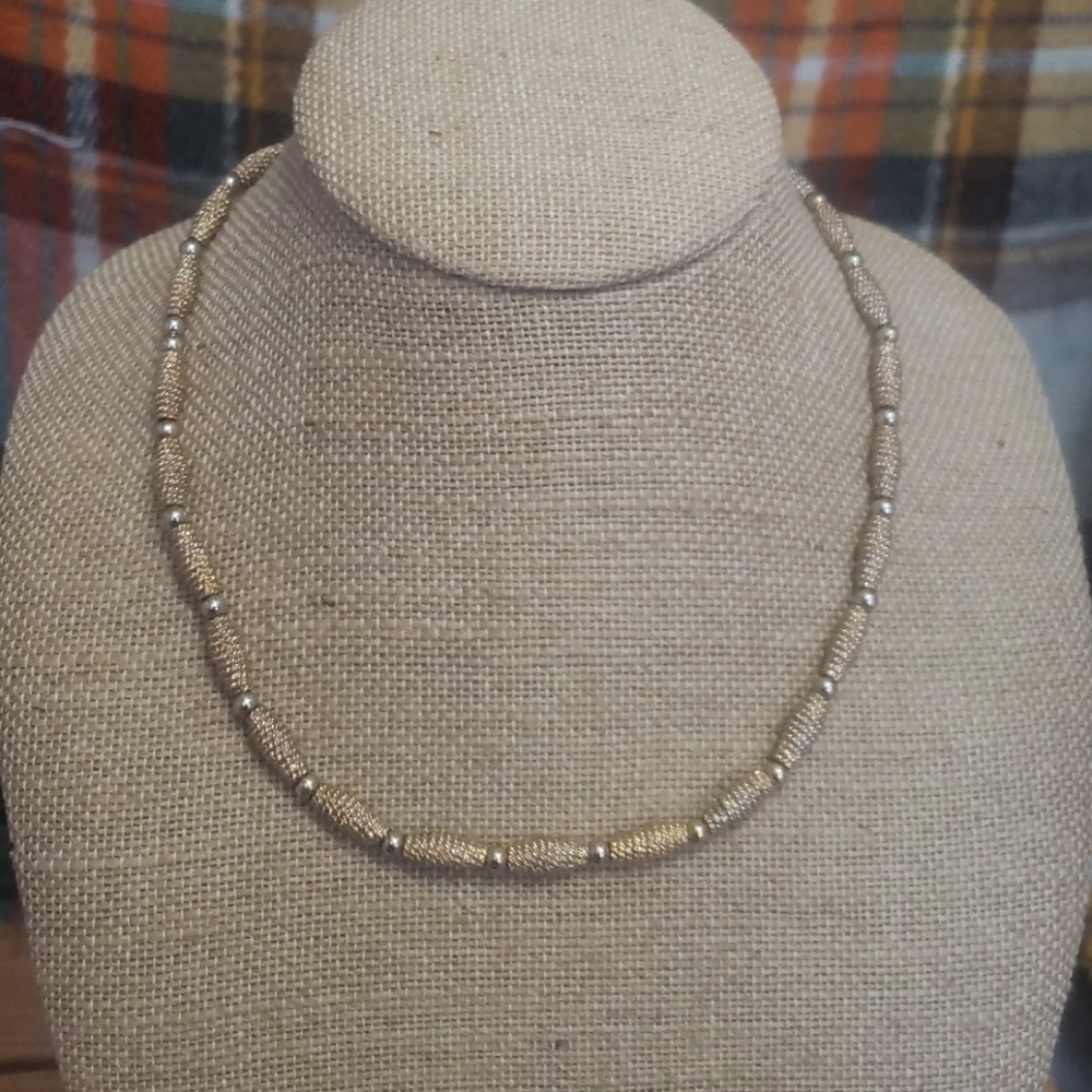 Napier, vintage gold tone necklace